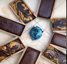 Chocolate Marble Travel Cake