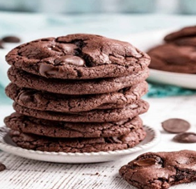 Double Chocolate Cookies