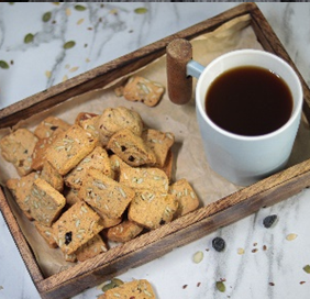 Mixed Seeds whole wheat Honey Cookies