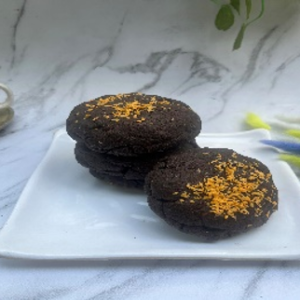 Orange Chocolate Walnut Cookies