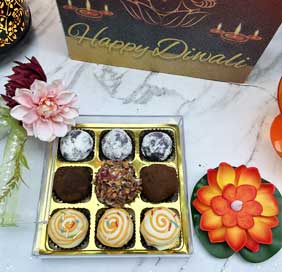 Assorted Chocolate Truffles box hamper