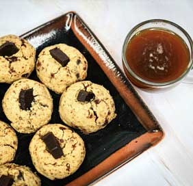 Chocolate Jowar Jaggery Cookies