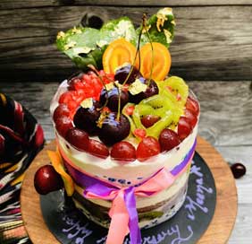 Designer Fruit Cake
