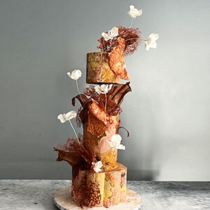 Designer Aesthetic Anniversary Cake