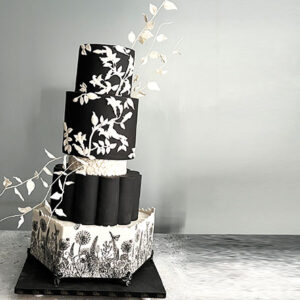 Designer Aesthetic Wedding Cake
